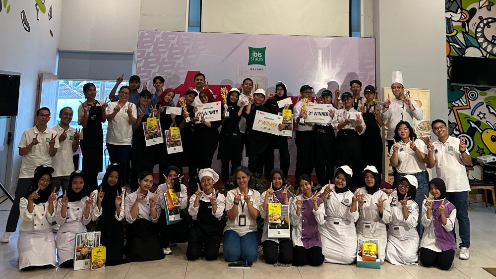 Ibis Styles Malang Gelar Lomba Memasak Apple licious Creation, Dorong Kreativitas Pelajar SMK