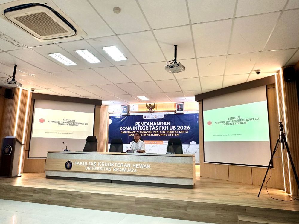 FKH Universitas Brawijaya Canangkan Zona Integritas 2026, Targetkan Tata Kelola Bersih Dan Akuntabel