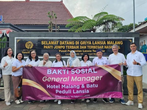 GM Hotel se-Malang Raya Gelar Bakti Sosial di Griya Lansia Husnul Khatimah pada Hari Kasih Sayang