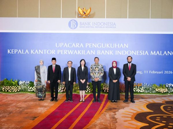Indra Kuspriyadi Dikukuhkan sebagai Kepala Perwakilan Bank Indonesia Malang