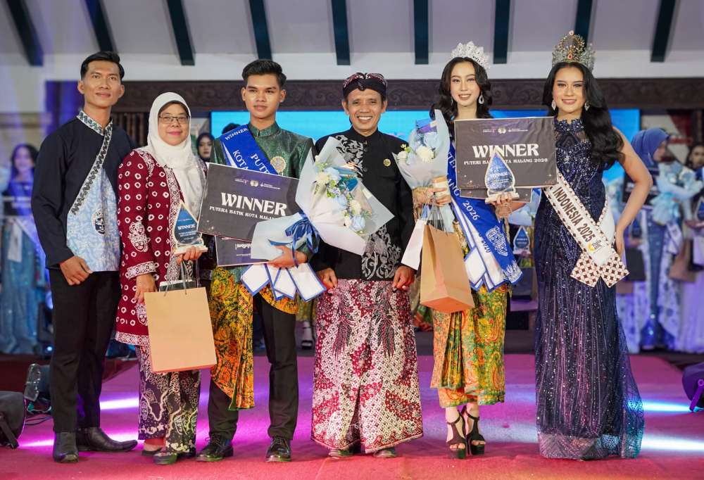 Pemenang Putra Putri Batik Kota Malang 2026