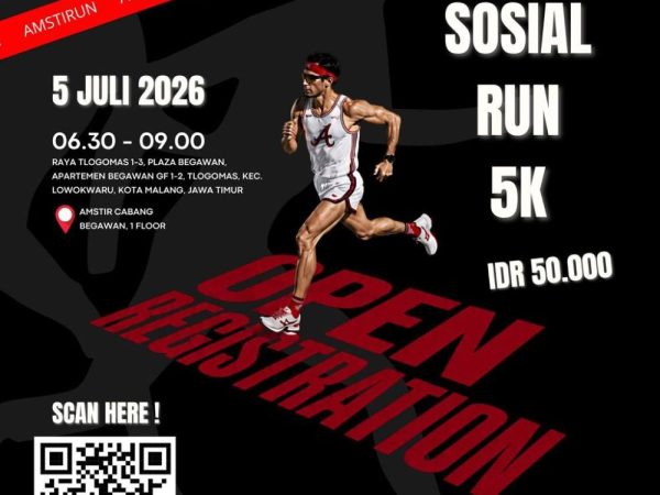 Social AmstirRun 5K promo