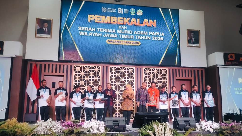 Pelajar ADEM Papua Jatim