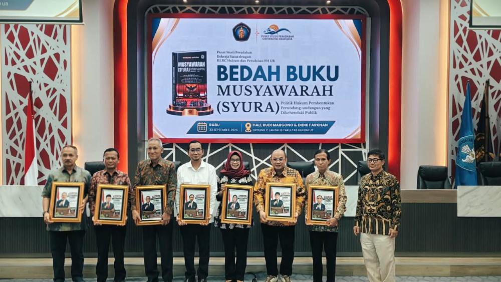 Bedah Buku Musyawarah FH UB